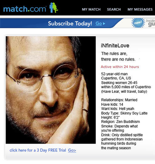 Illustration for article titled If Bill Gates and Steve Jobs were on Match.com: Who is Sexiest?